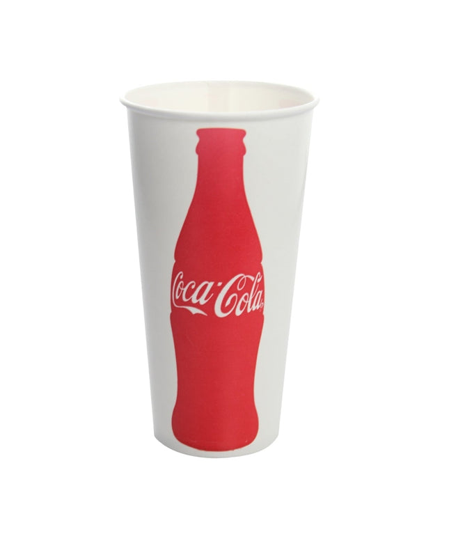 KARAT COLD PAPER CUP 22 OZ. COKE CLASSIC 1000/CS.