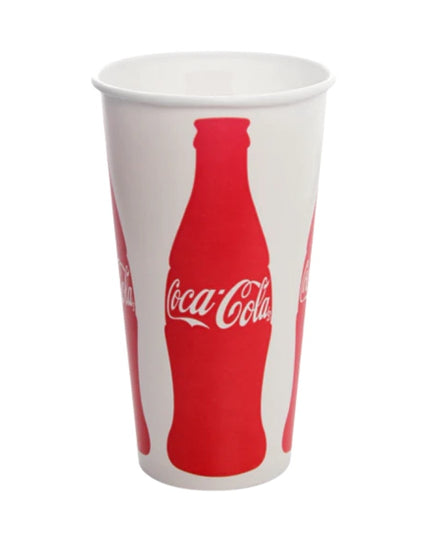 KARAT COLD PAPER CUP 32 OZ. COKE CLASSIC 600/CS.