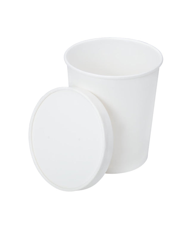 KARAT PAPER LID FOR 32 OZ GOURMET CONT. 500/CS