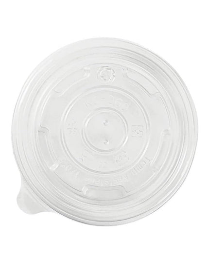 FOOD CONTAINER LID PLAST CLEAR 8 OZ.1000/CS.