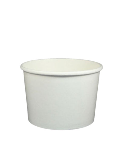CONTAINER FOOD POLY PAPER WHITE 16 OZ. 1000/CS.