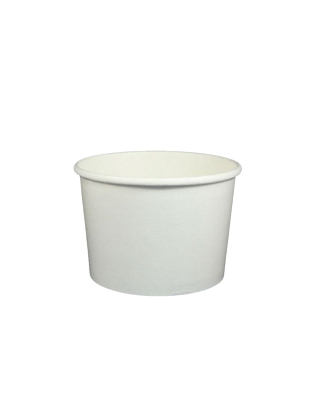 CONTAINER FOOD POLY PAPER WHITE 16 OZ. 1000/CS.