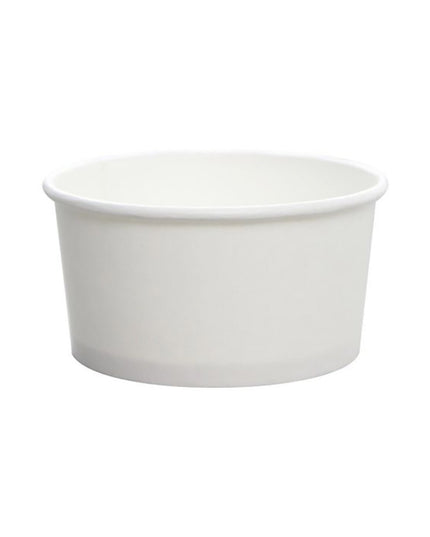 CONTAINER FOOD POLY PAPER WHITE 6 OZ. 1000/CS.