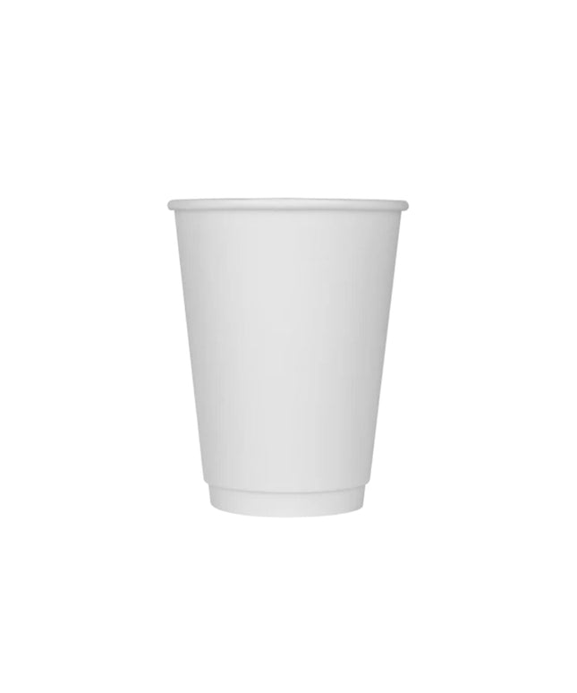 KARAT WHITE INSULATED PAPER HOT CUP 16 OZ 500/CS.