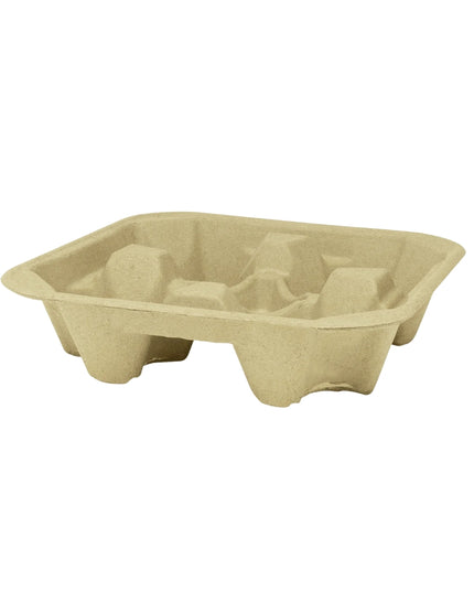 TRAY PULP 4-CUP 8-32 0Z. 300/CS