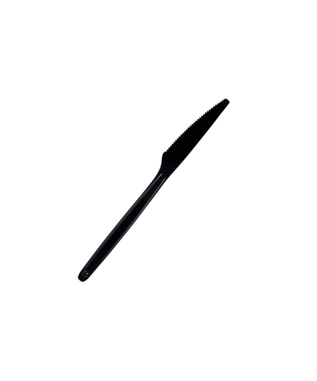 CUTLERY BLACK REFILL KNIFE CUTLEREASE 24/40