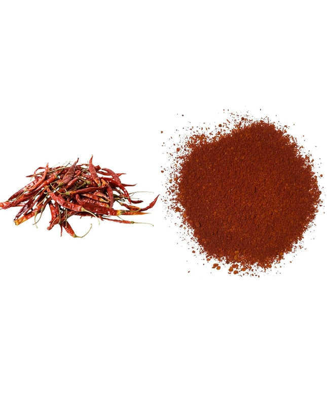 CHILE ARBOL MOLIDO 5 LBS./CS.