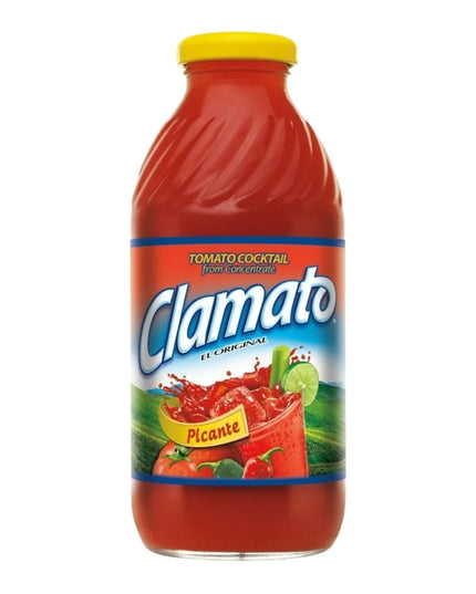 CLAMATO PICANTE GLASS12/16 OZ.