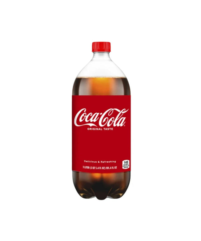 COCA COLA MEXICAN PLASTIC 3 LITER 6/CASE