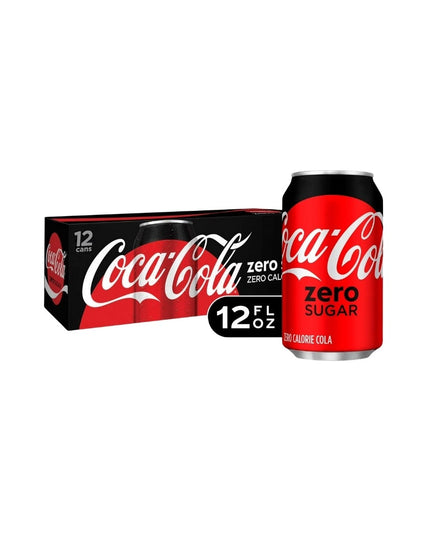 COCA COLA ZERO CAN 12 OZ. 2/12 PACK