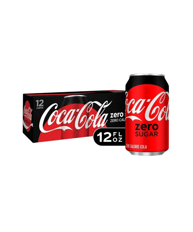 COCA COLA ZERO CAN 12 OZ. 2/12 PACK