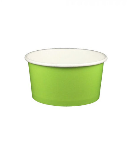 CONTAINER FOOD POLY PAPER GREEN 6 OZ. 1000/CS.