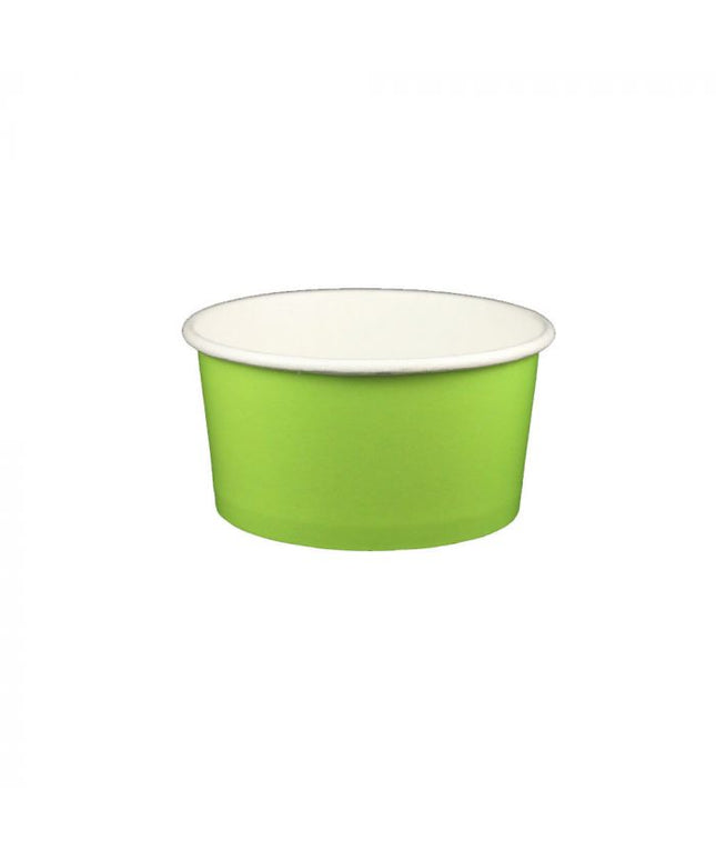 CONTAINER FOOD POLY PAPER GREEN 6 OZ. 1000/CS.