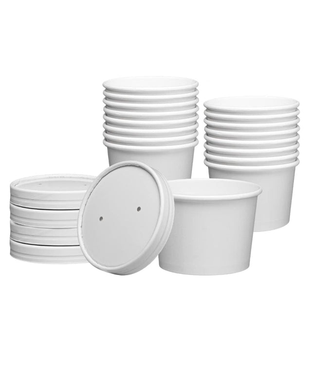 APSIC PAPER LID FOR 8/12/16 OZ PAPER FOOD CUP 500/CS
