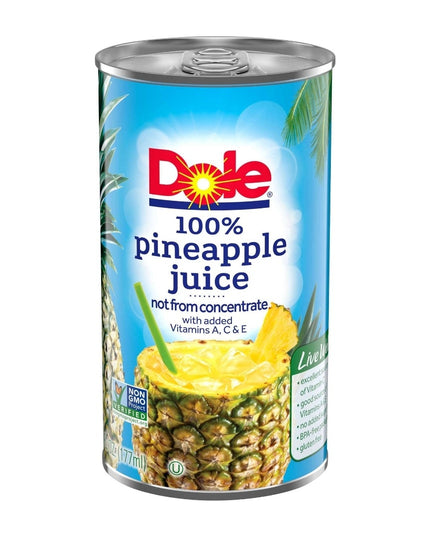 DOLE PINEAPPLE JUICE 48/6 OZ