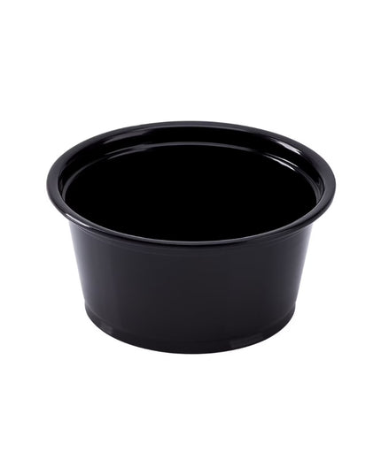 KARAT BLACK PORTION CUP 2 OZ. 2500/CS.