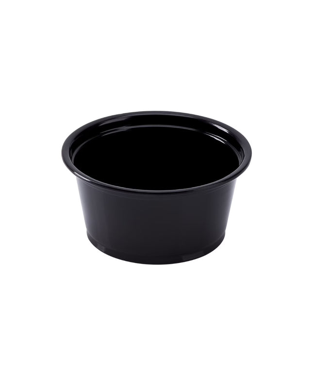 KARAT BLACK PORTION CUP 2 OZ. 2500/CS.