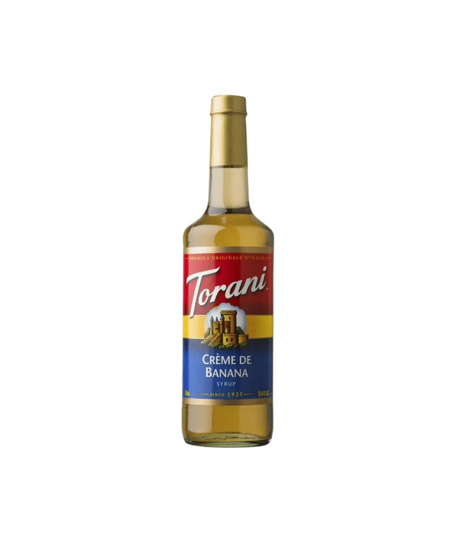 TORANI CREME DE BANANA SYRUP 750ML