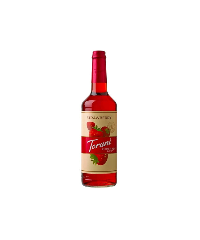 TORANI PUREMADE STRAWBERRY SYRUP 750ML