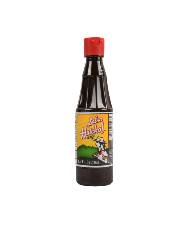 SALSA HUICHOL NEGRA 24/6.5 OZ.