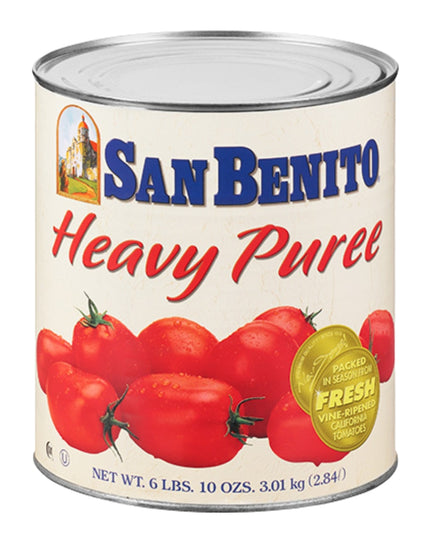TOMATO PUREE HEAVY SAN BENITO 6/10#