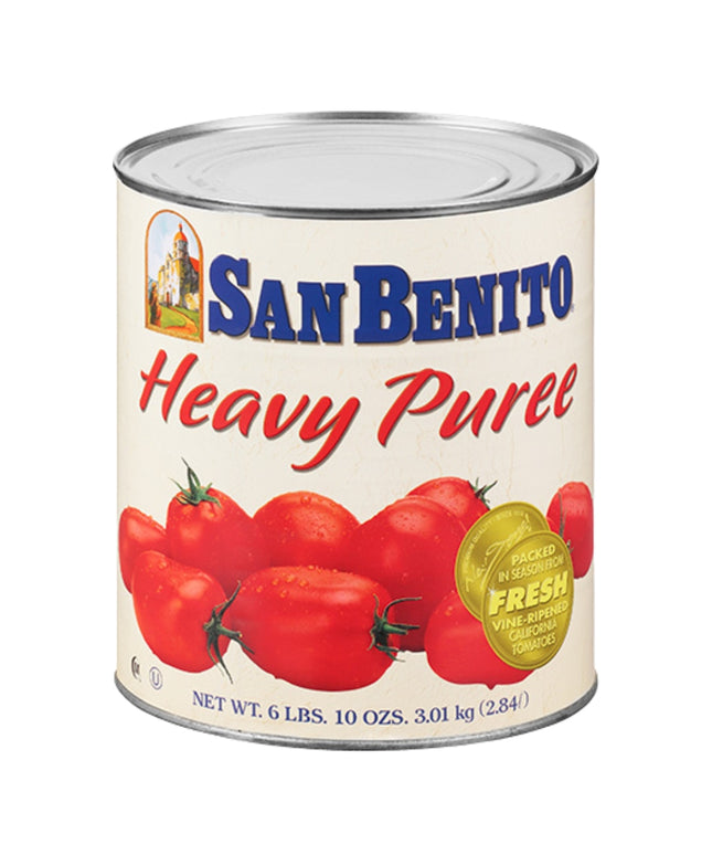 TOMATO PUREE HEAVY SAN BENITO 6/10#