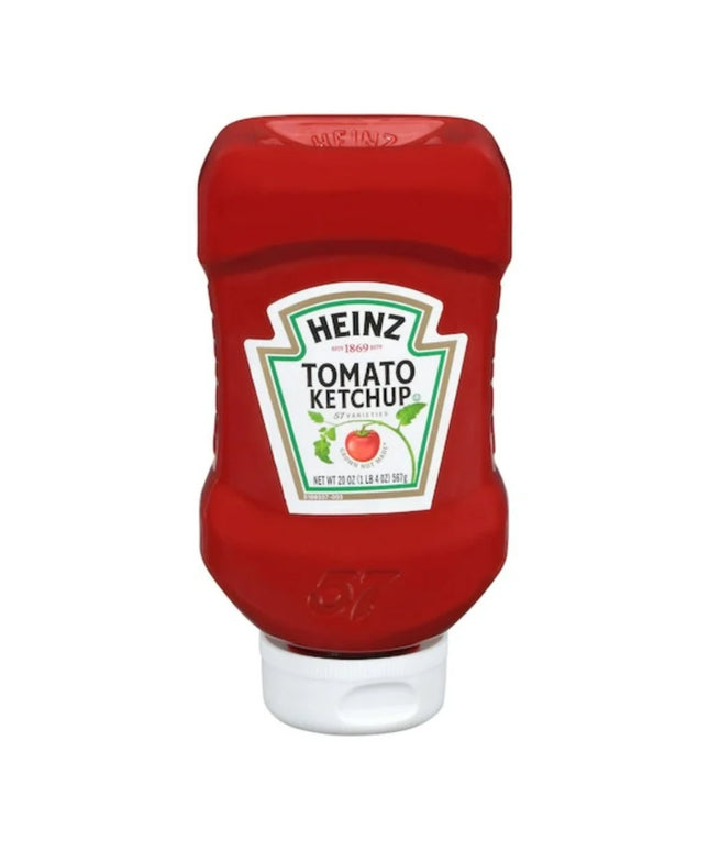 KETCHUP HEINZ UPSIDE DOWN BOTTLE 30/20 OZ