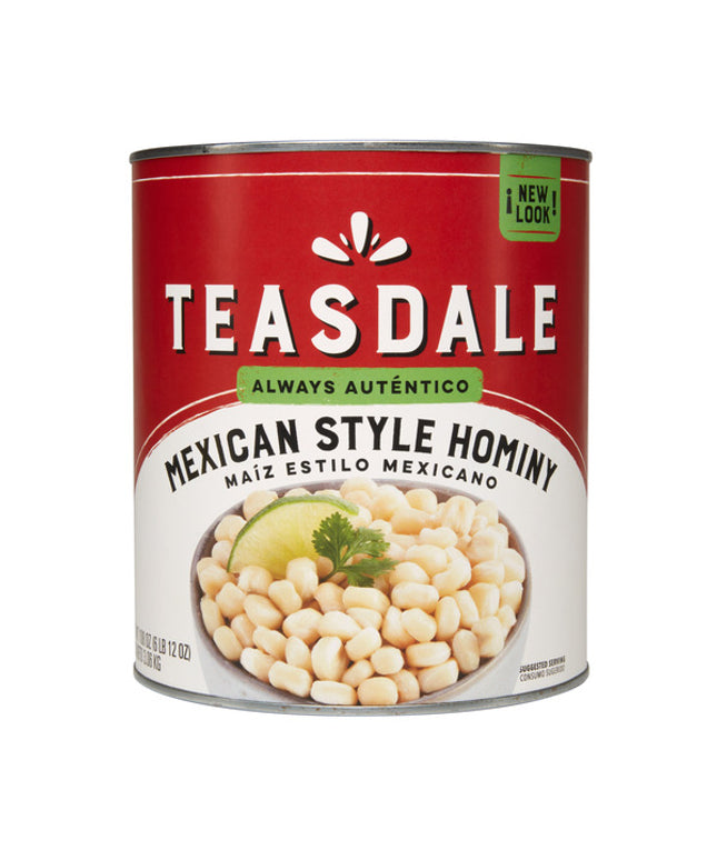 TEASDALE MEXICAN STYLE HOMINY 6/10