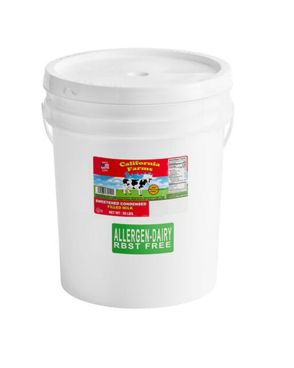 CALIFORNIA FARMS CONDENSED MILK 50 LB BUCKET
