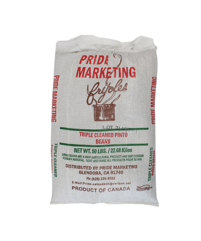 BEANS PINTO TRPL CLEAN PRIDE MARKETING 1/50 LBS.