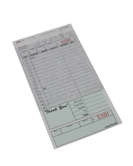 GUEST CHECK  CARBON 2-PART 2500/CS.