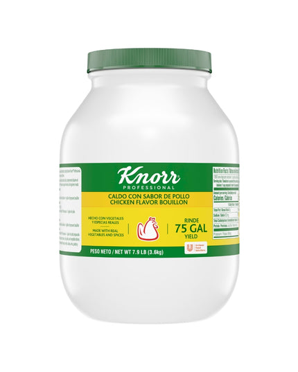 SOUP BASE KNORR CHICKEN POWDER 7.9 LBS