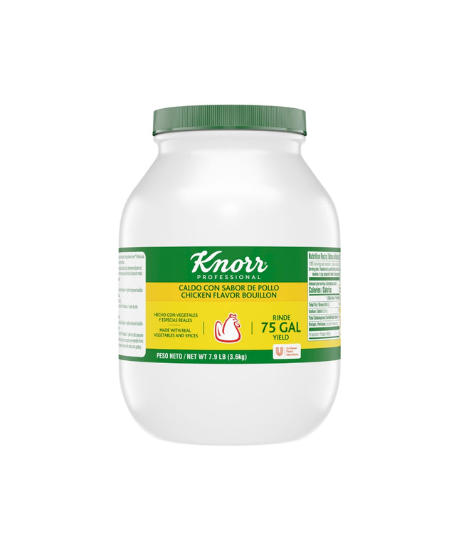 SOUP BASE KNORR CHICKEN POWDER 7.9 LBS