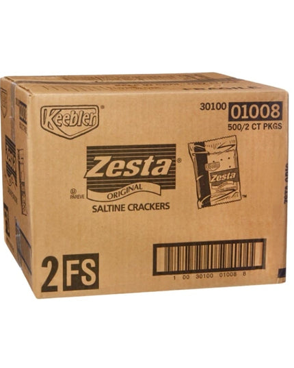 CRACKERS SALTINE ZESTA 500/2 PCS.