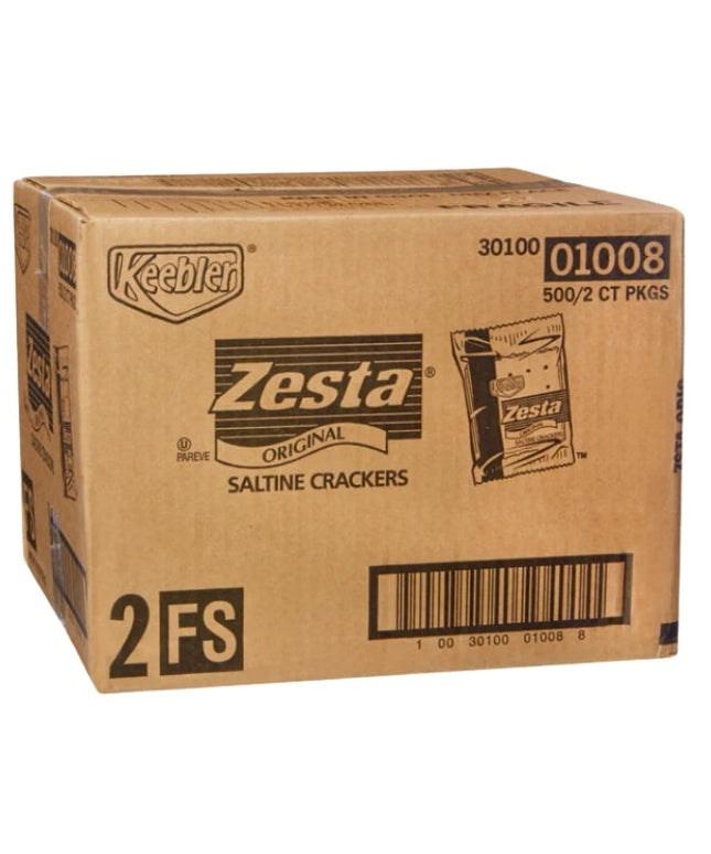 CRACKERS SALTINE ZESTA 500/2 PCS.