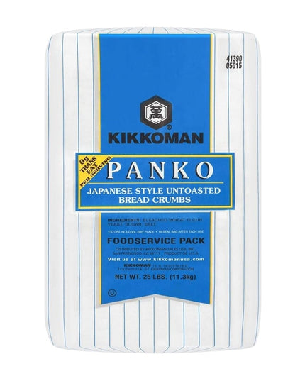 KIKKOMAN PANKO JAPANESE BREAD CRUMBS 25 LBS.