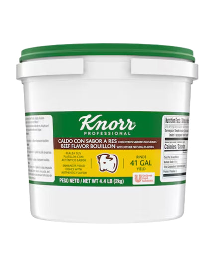 SOUP BASE KNORR BEEF 4.4 LBS.