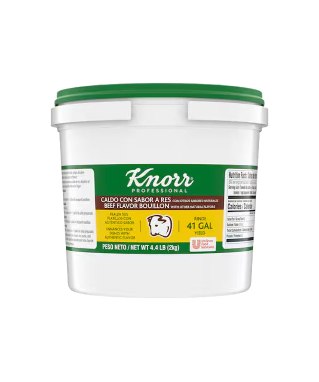 SOUP BASE KNORR BEEF 4.4 LBS.