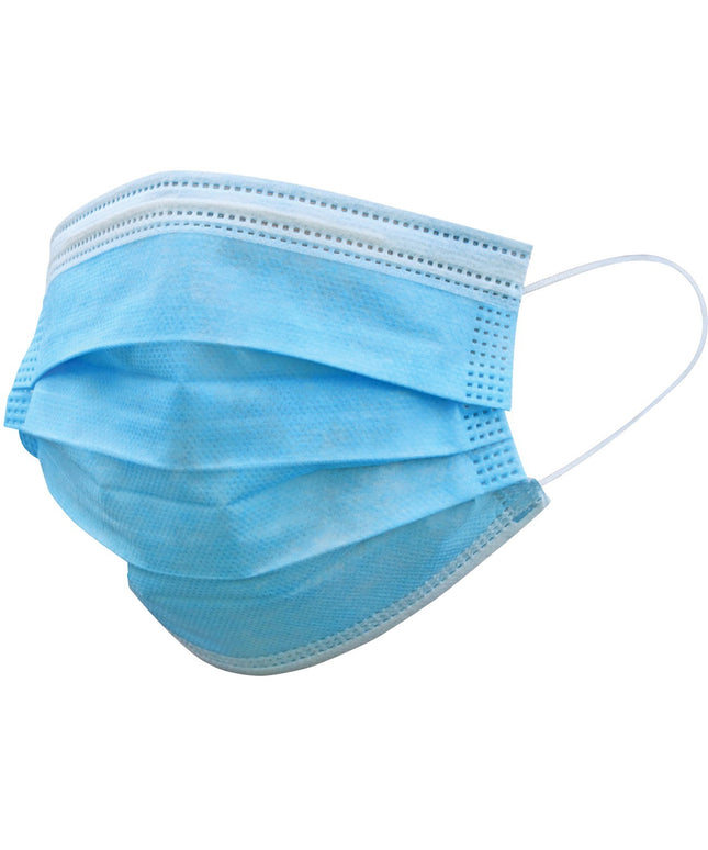 PROTECTIVE FACE MASK BLUE 3-PLY 50/CS