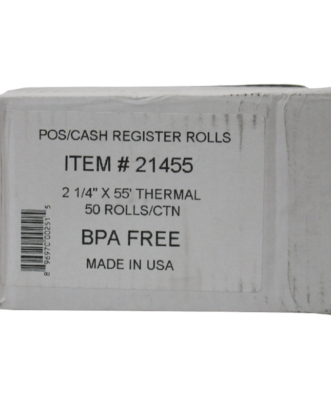 2 1/4" THERMAL ROLL 50/ 50'