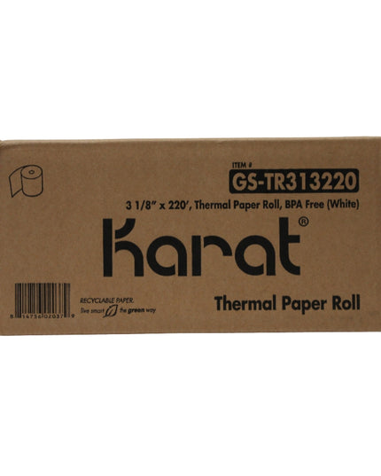 3 1/8" THERMAL ROLL 50/220'