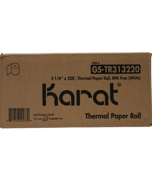 3 1/8" THERMAL ROLL 50/220'