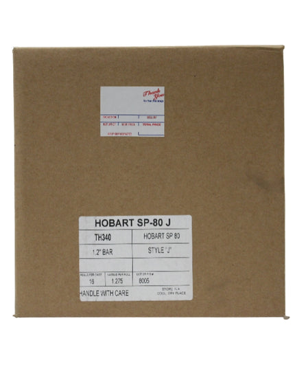 LABEL HOBART SP-80 ''J'' 16/1275