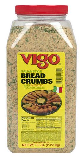 ITALIAN STYLE BREAD CRUMBS 5 LBS