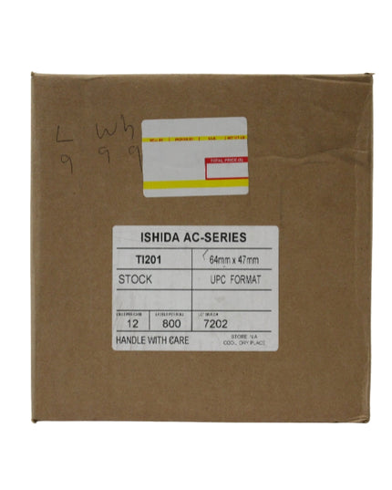 LABEL ISHIDA 64 MM X 47 MM 12/800