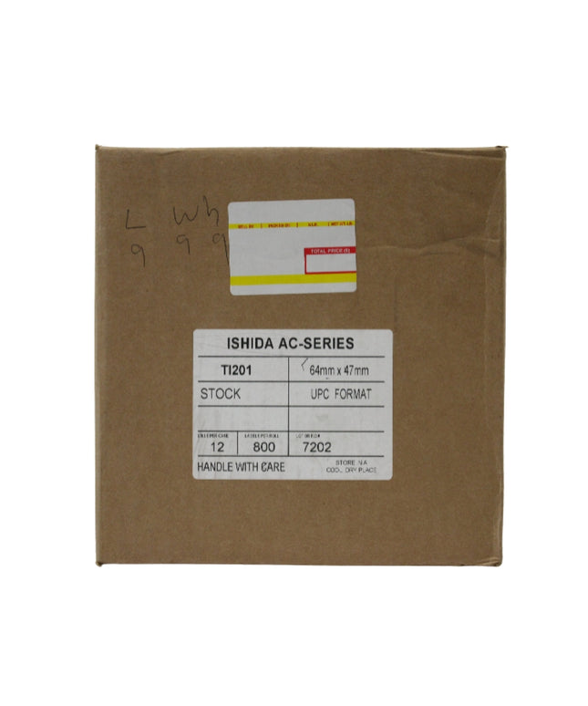 LABEL ISHIDA 64 MM X 47 MM 12/800