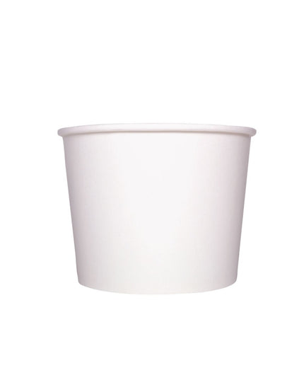 CONTAINER FOOD POLY PAPER WHITE 32 OZ. 600/CS.