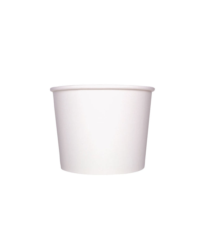 CONTAINER FOOD POLY PAPER WHITE 32 OZ. 600/CS.