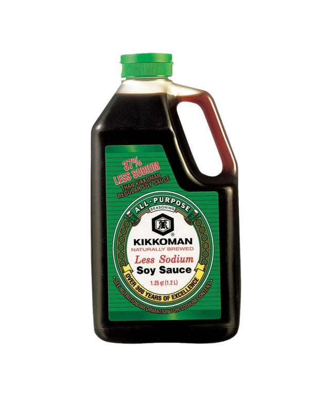 KIKKOMAN SOY SAUCE LOW SODIUM 64 OZ.