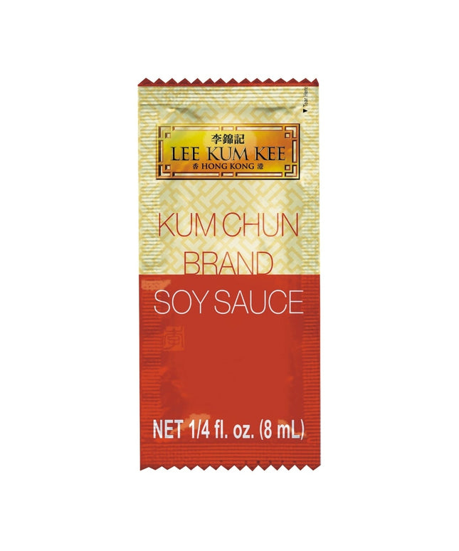 LEE KUM KEE SOY SAUCE PACKETS 500/7 GRS